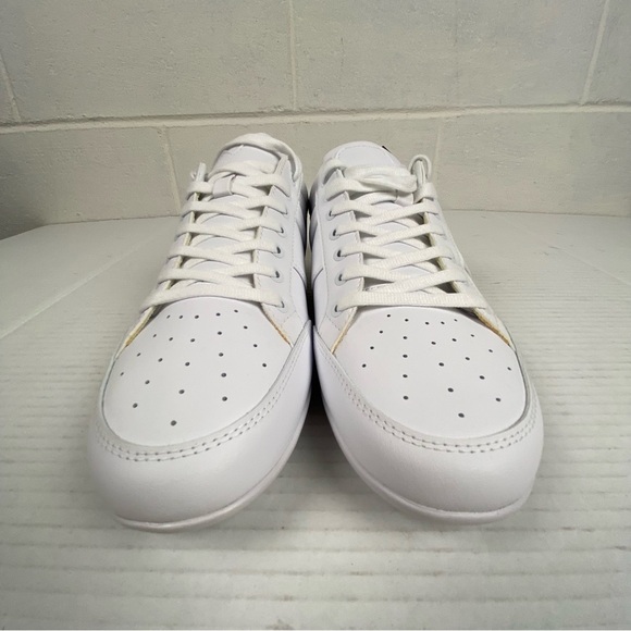 Lacoste Men's Chaymon Casual Sneakers Size 10 White/Black 742CMA0014147 - Picture 7 of 16